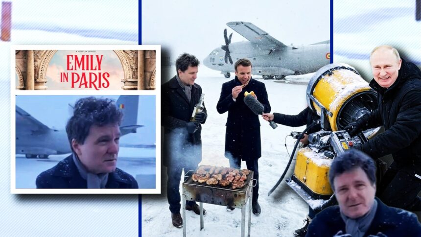 glume fara numar legate de inzapezirea presedintelui in franta nicusor dan de la gratar pe zapada cu macron la emily in paris blocata in nameti 695f82df1a08f