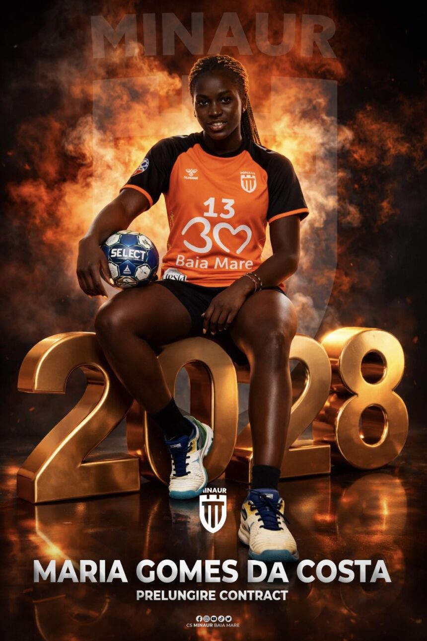 maria gomes da costa capitanul echipei de handbal feminin minaur si a prelungit contractul cu formatia din baia mare pana in 2028 6977541ea3dd1