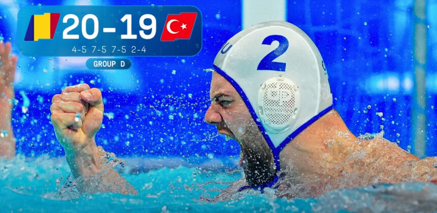 romania castiga si al doilea meci de la campionatul european de polo pe apa cu turcia urmeaza duelul pentru primul loc din grupa cu italia 6966be86d88d9