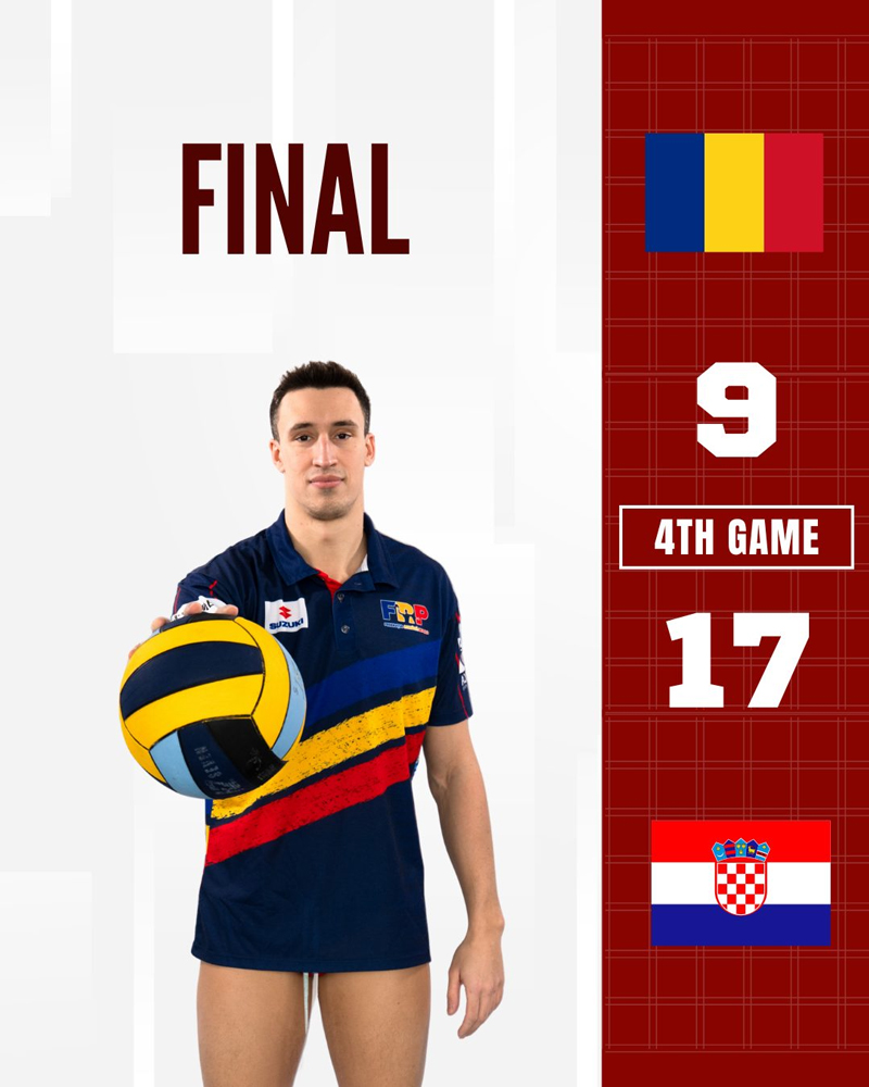 romania pierde clar disputa cu croatia in faza a doua de la europenele de polo pe apa 696bfaf239aa9