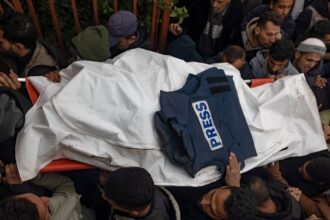 three journalists among 11 palestinians killed by israeli forces in gaza 6971187b300d0
