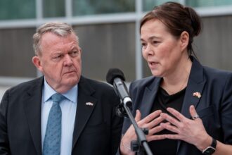trump insists greenland is crucial for national security after denmark talks 696883f639deb