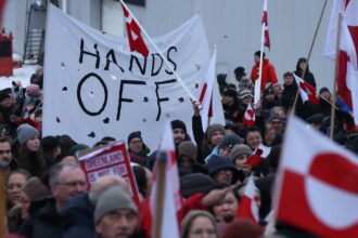 trump threatens 25 tariff on european allies until denmark sells greenland to us 696c1f1a6d9e9