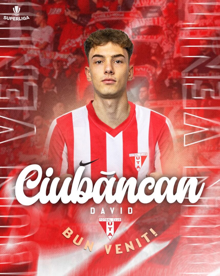 uta arad anunta transferul atacantului de 21 de ani david ciubancan de la cfr cluj 6970b958c334f