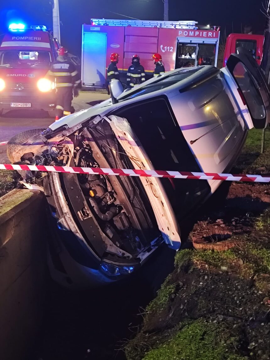 accident grav in teleorman o masina in care se aflau sase oameni s a rasturnat 699178d455baf