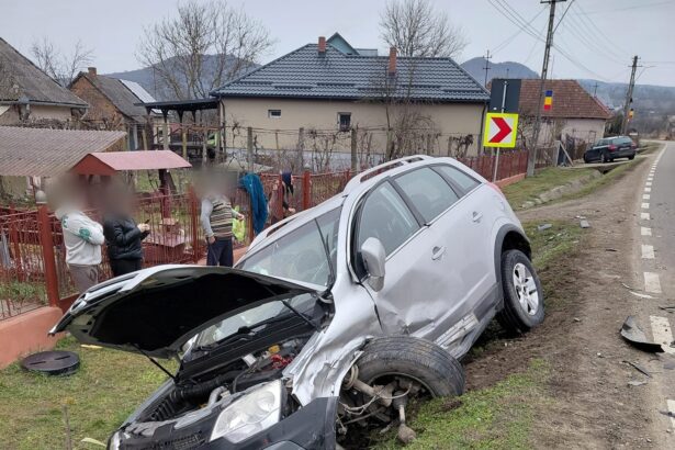 accident rutier in sanmarghita cluj cinci persoane ranite inclusiv doi copii 69919d4c37128