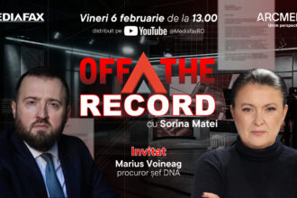 emisiunea off the record incepe vineri 6 februarie de la ora 1300 live pe mediafax invitat seful dna marius voineag 6985b07ee96d2