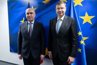ilie bolojan despre intalnirea cu comisarul valdis dombrovskis am confirmat inca o data ca romania va urmari anul acesta o tinta de deficit care sa se apropie de 6 69a06b1eedea4