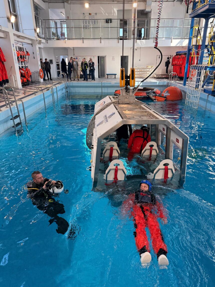 ministrul transporturilor a participat la deschiderea celui mai mare centru de training maritim si offshore din europa 69a04352b3bf1