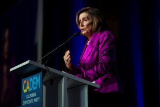 nancy pelosi palooza democrats praise lawmakers career at california convention 699ca64ca75aa