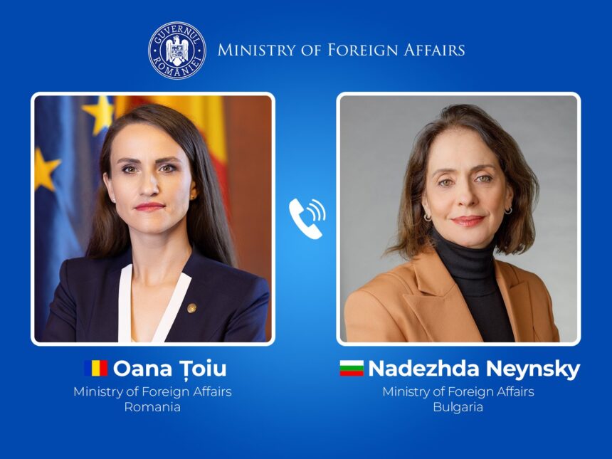 oana toiu discutie cu ministra de externe a bulgariei romania si bulgaria isi consolideaza parteneriatul strategic si cooperarea la marea neagra 699871be3a5c8