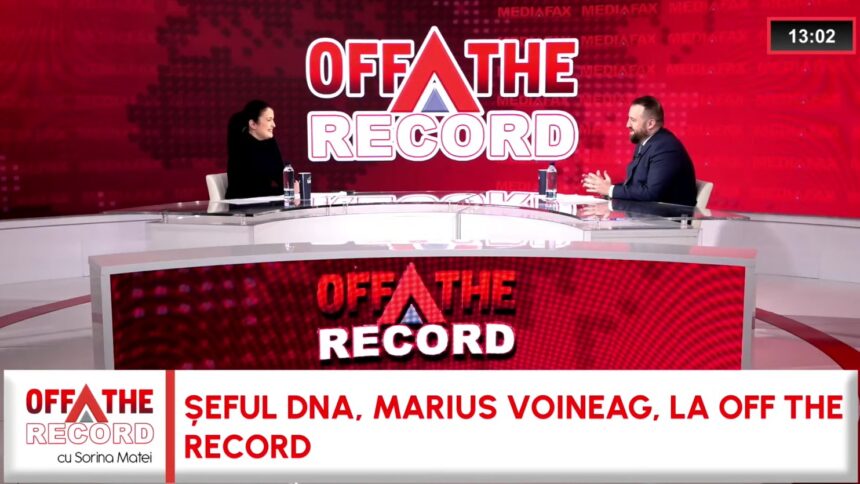 off the record cu sorina matei live pe mediafax invitat seful dna marius voineag modificarea legilor justitiei ce propuneri are dna 6985cc96e1651