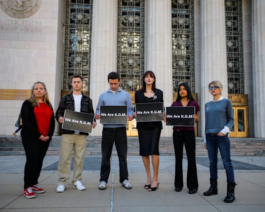 twenty year old testifies at us trial about harm from social media addiction 699f7bba15691