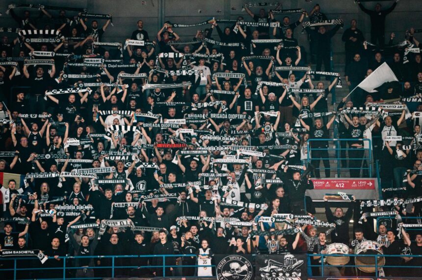 u bt pierde la partizan in fata unei sali dominate de fani clujeni silvasan nu suntem morti 697ee27af0ae2