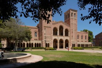 us justice department sues ucla over alleged antisemitism amid pro palestinian protests 699e42b7146a5