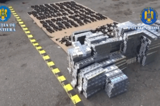 106 pistoale si 60 000 de tigarete descoperite de politistii de frontiera intr un camion inmatriculat in turcia la calafat 69b564c973d55