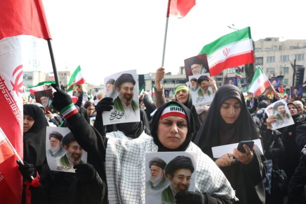 a country divided state media show pro mojtaba protests as iranians online fear repression 69af1436ee44b