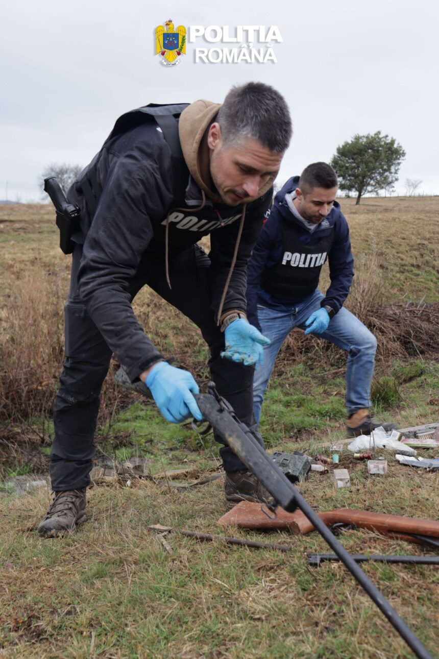 arme folosite la braconaj ridicate de politisti in urma unor perchezitii in bistrita nasaud 69c941498764d