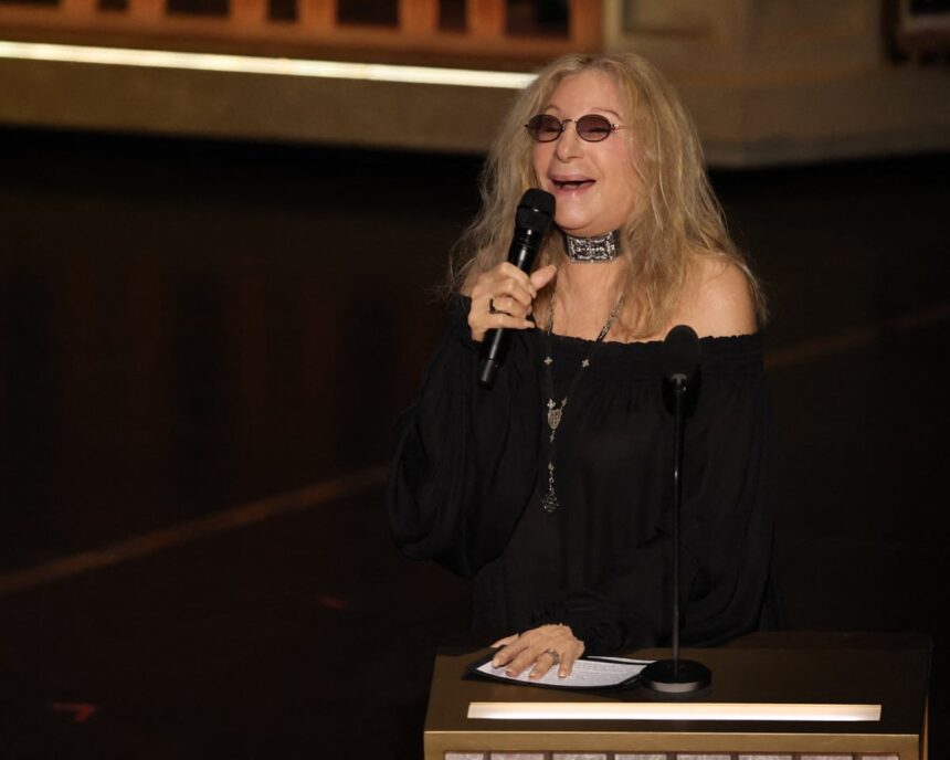 barbra streisand pays tribute to robert redford at the oscars 69b76f327e6d3