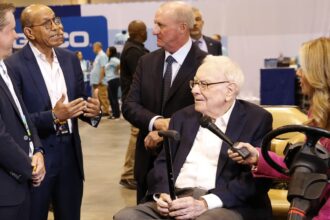 berkshire hathaway shares drop more than 4 after poor fourth quarter results no bold moves by new ceo abel 69a5d096b17b1