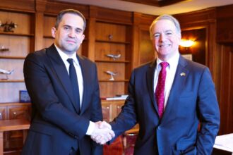 ciprian serban intrevedere cu noul ambasador al sua in romania care a fost agenda discutiilor 69b40db5780d6