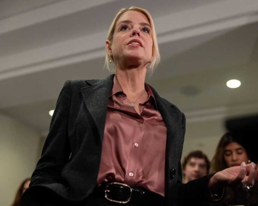 democrats walk out in protest over outrageous fake epstein briefing from pam bondi 69bb4d6ddc6ec