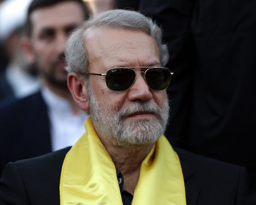 first thing israel says irans security chief ali larijani killed in airstrike 69b9416137ec1