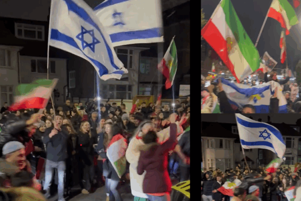 imagini senzationale cu israelieni si iranieni sarbatorind impreuna disparitia lui khamenei pe strazile din londra 69a42f698ffb6