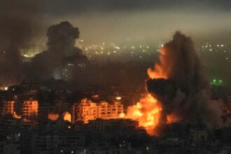 israel bombards beirut suburbs and southern lebanon as conflict with hezbollah escalates 69b29109f13ea