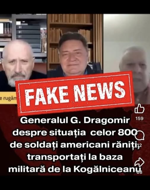 ministrul apararii demonteaza un fake news viral nu exista 800 de militari americani raniti la baza mihail kogalniceanu 69c6b6e84127c