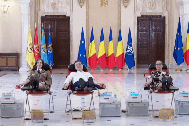 nicusor dan a donat sange pentru a incuraja donarea salveaza vieti 69b96160a687b