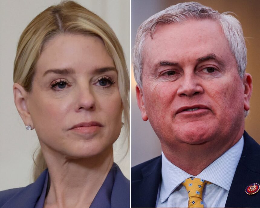 pam bondi subpoenaed over epstein files release by house committee 69b9c105df746