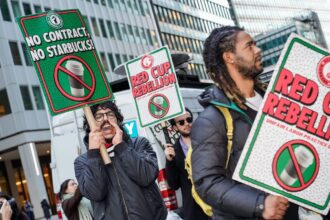 starbucks shareholders push to oust board members over stalled union talks 69b936ca15d41