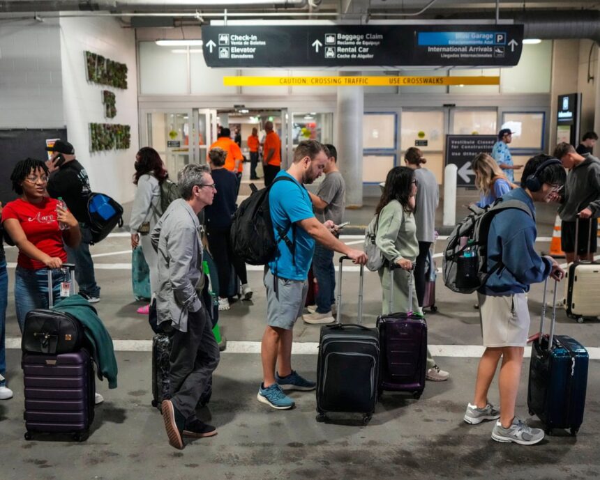 travelers face long waits at some us airports amid dhs shutdown 69aebeea5c316