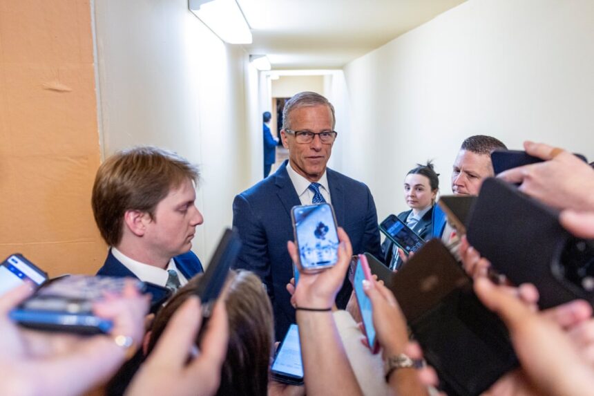 trump hits back at republican senate majority leader over save america act 69b1e1a34b649