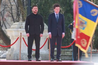 volodimir zelenski multumeste romaniei si presedintelui dan pentru sprijinul acordat dupa semnarea mai multor acorduri bilaterale 69b2cc476597b