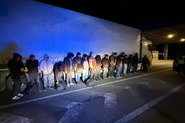 16 migranti din irak si siria descoperiti intr un camion de marfa la nadlac 69d384bff024d