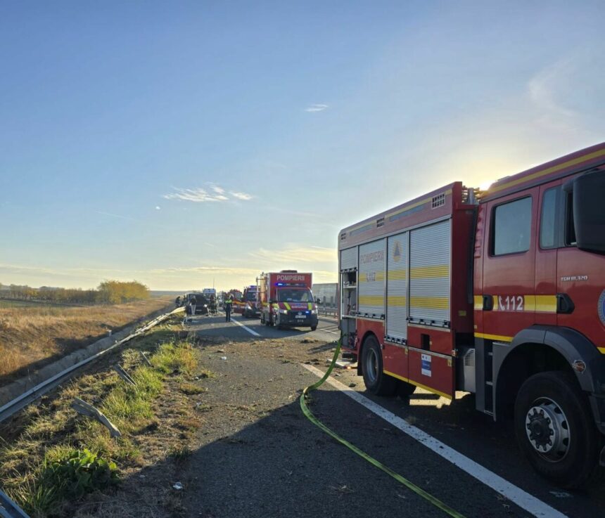 accident grav pe a2 o persoana a murit alte doua sunt ranite o masina a ajuns pe camp 69cd20bad7f9b