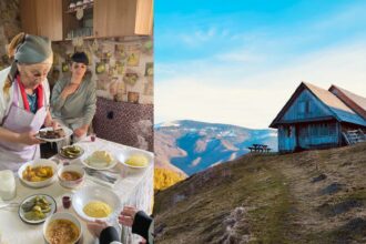 ciobanita maria hoadrea bunica turistilor din tara colibelor ii intampina pe drumeti cu bucurie si mancare buna 69e90e55a6768