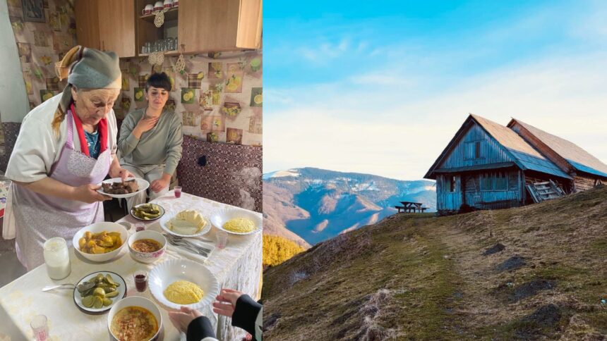 ciobanita maria hoadrea bunica turistilor din tara colibelor ii intampina pe drumeti cu bucurie si mancare buna 69e90e55a6768