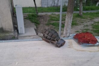 grenada descoperita pe un bulevard din galati isu a intervenit de urgenta 69e1da2566dcd