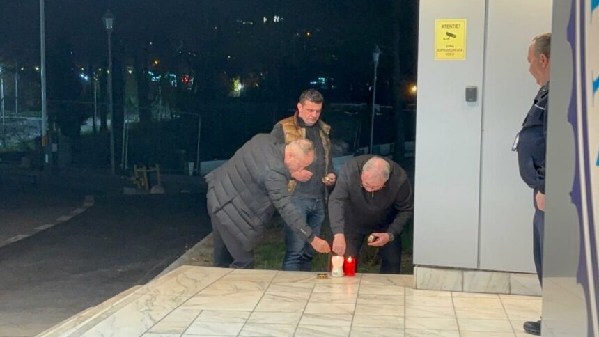 se aprind candele in fata spitalului universitar de urgenta din bucuresti pentru mircea lucescu 69d55e206ff77
