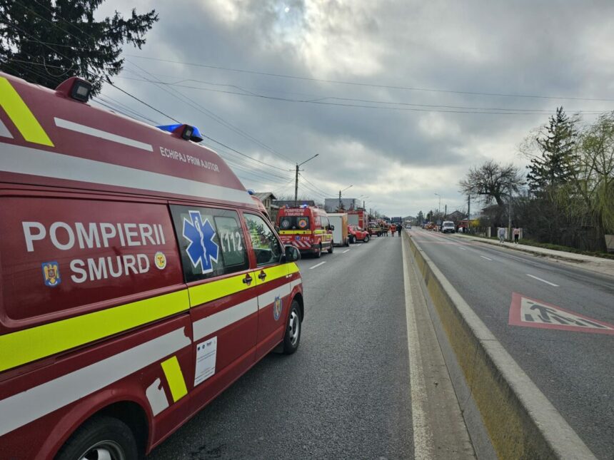trafic oprit la jilava la intrarea pe a0 un camion a ramas blocat pe sosea pe carosabil a curs combustibil 69d5d6e817f34