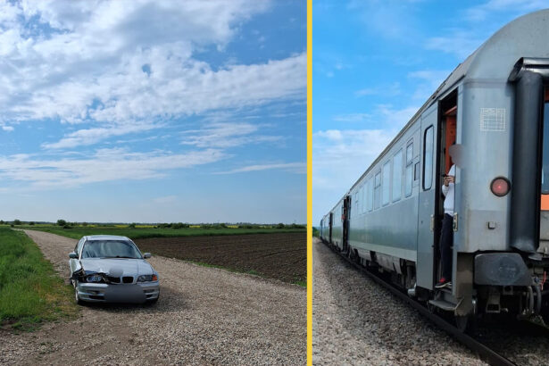 accident feroviar in leordeni un autoturism a fost lovit de un tren cu aproximativ 50 de pasageri la bord 6a018bd8f2df5