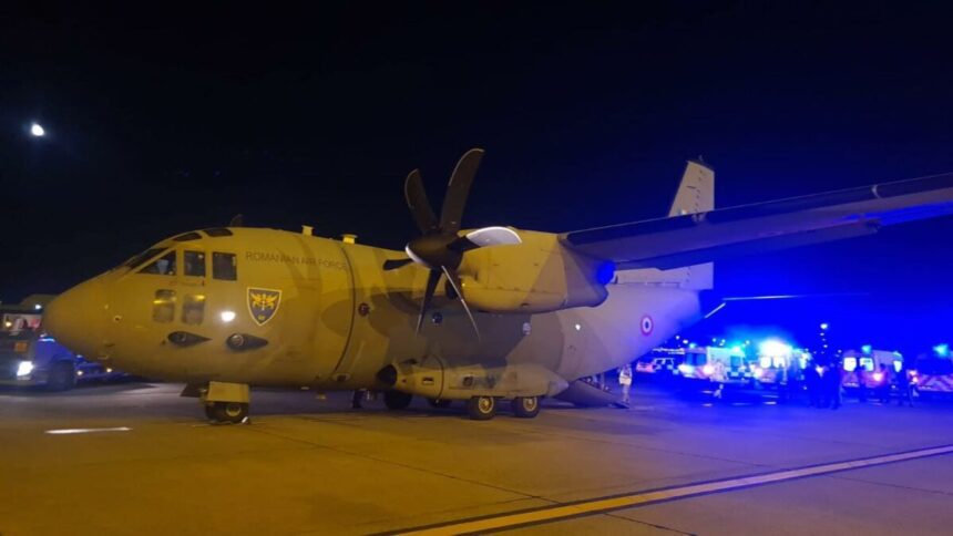 pacient cu arsuri transportat pe ruta otopeni bruxelles de o aeronava a fortelor aeriene romane 6a01c79de4df4