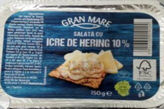 un lot de salata cu icre retras din comert dupa ce a fost depistata listeria monocytogenes 69f98479277aa