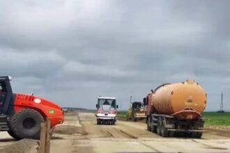 autostrada moldovei intra in etapa asfaltarii toti cei 320 km pana la pascani promisi pentru finalul anului 6a2281949b963