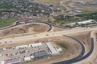cnair lotul 1 al autostrazii a0 nord ar putea fi deschis inainte de termen lucrarile au ajuns la aproape 63 6a3e2fa3cb157