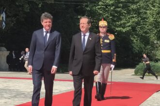 isaac herzog primit la cotroceni de nicusor dan si mirabela gradinaru 6a4228f8381bf