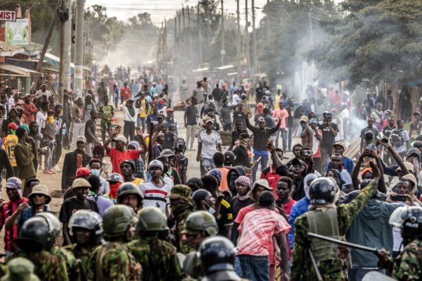 man shot dead during protest against proposed us ebola quarantine facility in kenya 6a28f00a65371